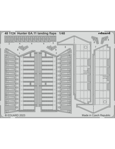 Hunter GA.11 landing flaps 1/48 AIRFIX 