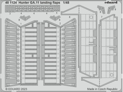 Hunter GA.11 landing flaps 1/48 AIRFIX 