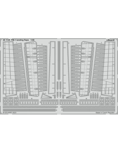 FM-1 landing flaps 1/48 