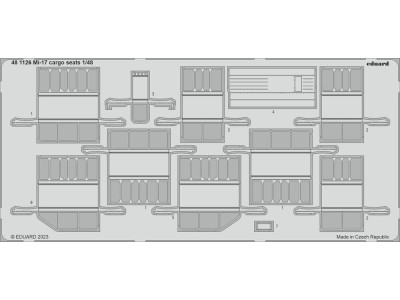 Mi-17 cargo seats 1/48 