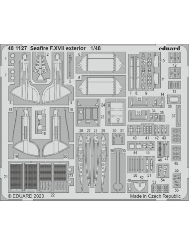 Seafire F.XVII exterior 1/48 