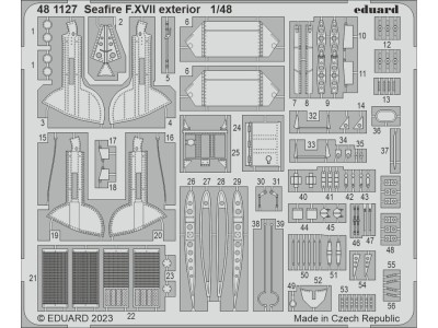 Seafire F.XVII exterior 1/48 