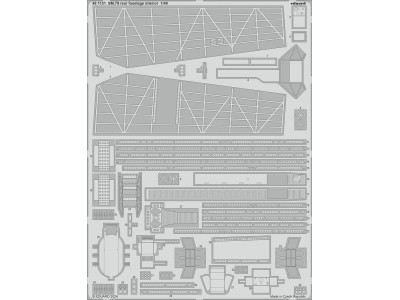SM.79 rear fuselage interior 1/48 EDUARD 