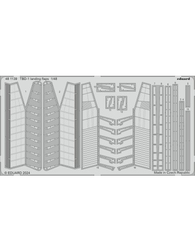 TBD-1 landing flaps  HOBBY BOSS 