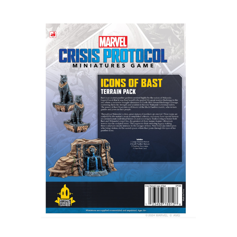 Marvel: Crisis Protocol - Icons of Bast Terrain...