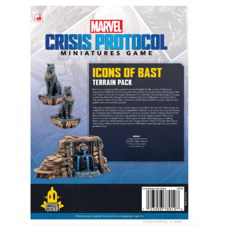 Marvel: Crisis Protocol - Icons of Bast Terrain Pack