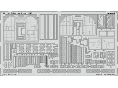 B-24J bomb bay 