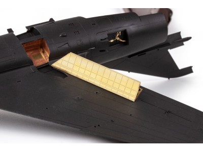 SMB-2 Super Mystere landing flaps 