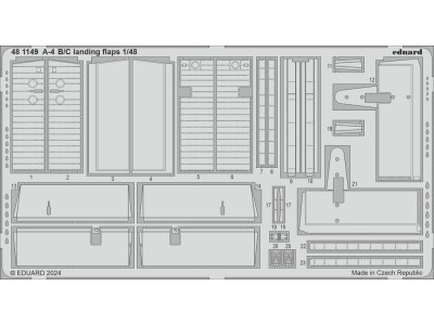 A-4B/C landing flaps 