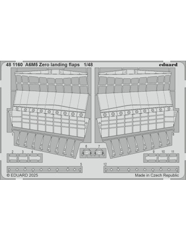 A6M5 Zero landing flaps  FINE MOLDS 