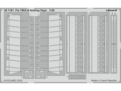Fw 190A landing flaps  EDUARD 