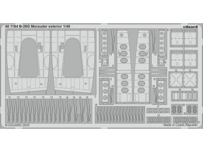 B-26G Marauder exterior  ICM 