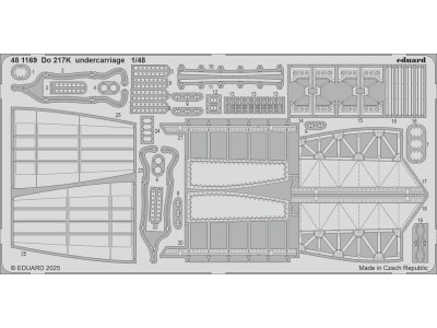Do 217K undercarriage  ICM 