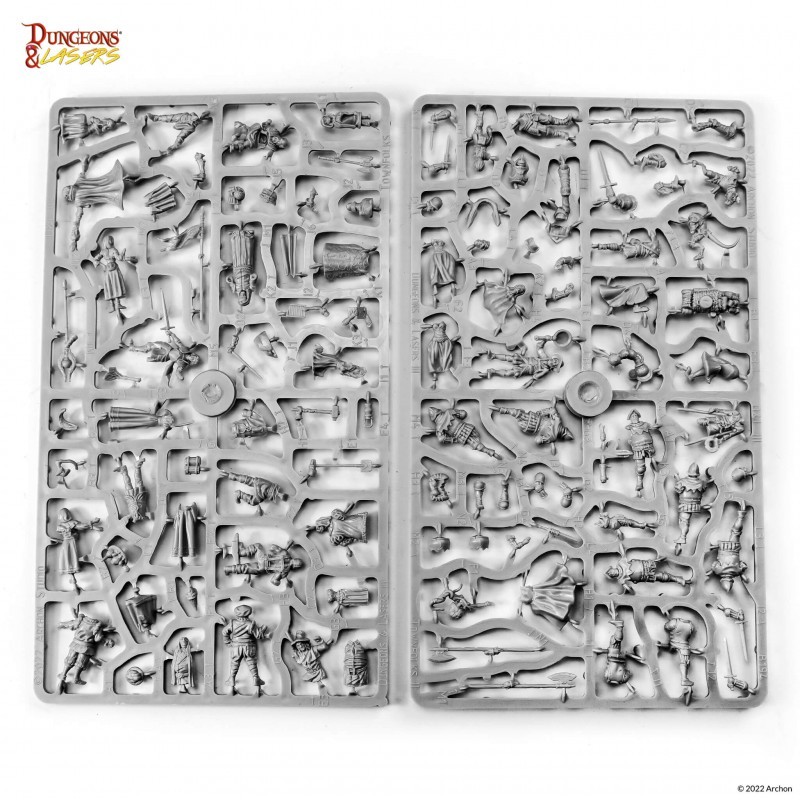 Dungeon & Lasers - Townsfolk Miniature Pack