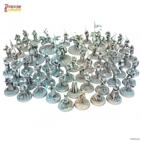 Dungeon & Lasers - Townsfolk Miniature Pack