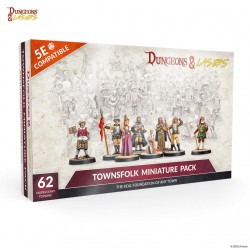 Dungeon & Lasers - Townsfolk Miniature Pack