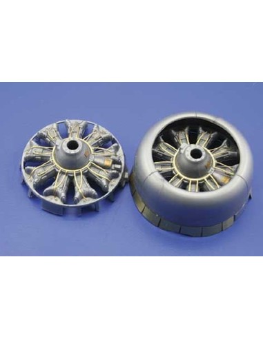 B-17G Flying Fortress engines für Revell/Monogram Bausatz 