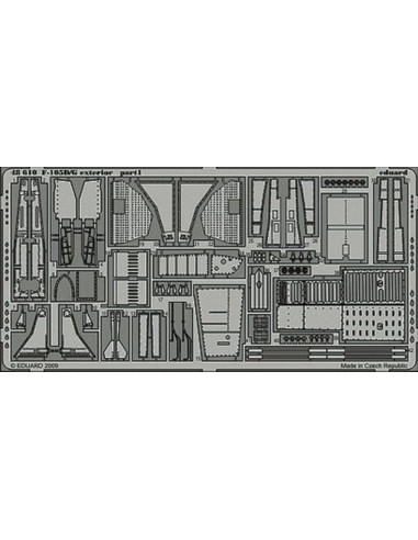 F-105D/G exterior Für Hobby Boss Bausatz 