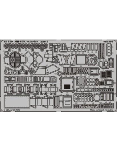 MH-60K exterior for Italeri 