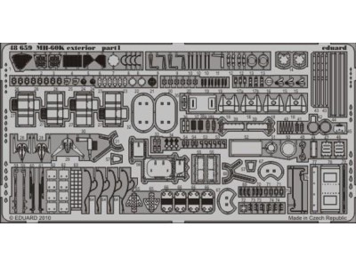 MH-60K exterior for Italeri 