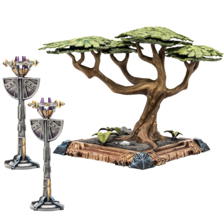 Marvel: Crisis Protocol - Kingdom of Wakanda Terrain Pack