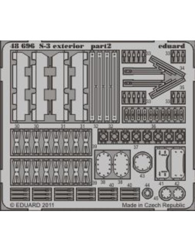 S-3 exterior for Italeri 