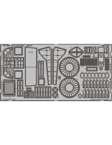 S-3 exterior for Italeri 