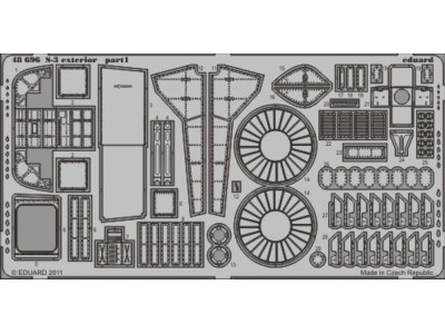 S-3 exterior for Italeri 