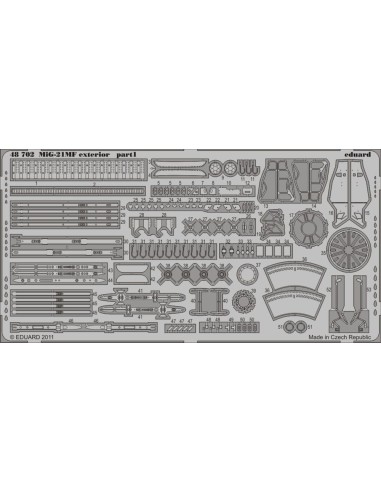 MiG-21 MF exterior for Eduard 
