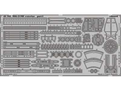 MiG-21 MF exterior for Eduard 