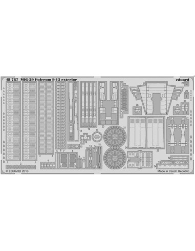 MiG-29 9-13 exterior for Great Wall Hobb 