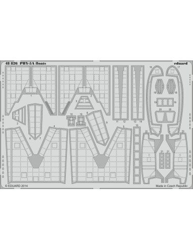 PBY-5A floats for Revell 