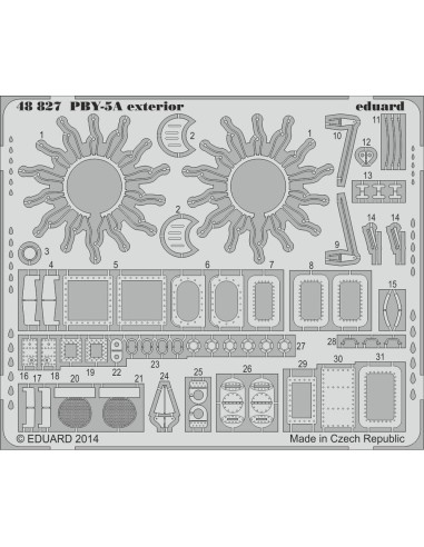 PBY-5A exterior for Revell 