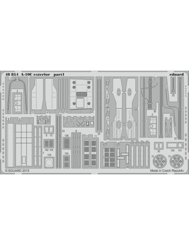 A-10C exterior for Italeri 
