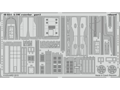A-10C exterior for Italeri 