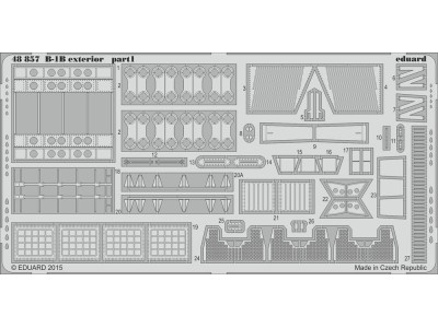B-1B exterior for Revell 