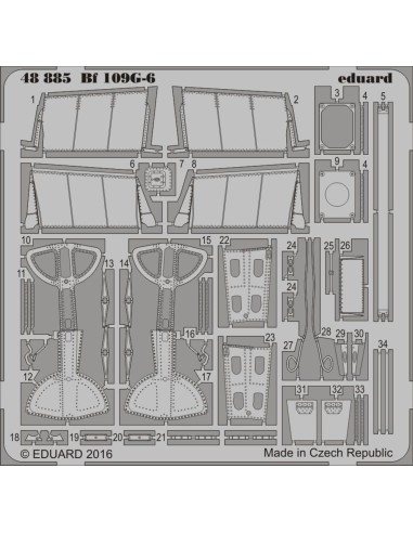 Bf109G-6 for Eduard 