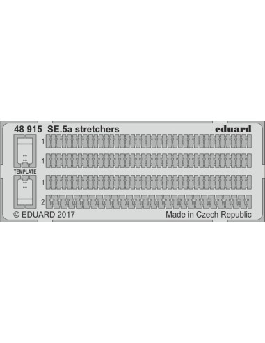 SE.5a stretchers for Eduard 