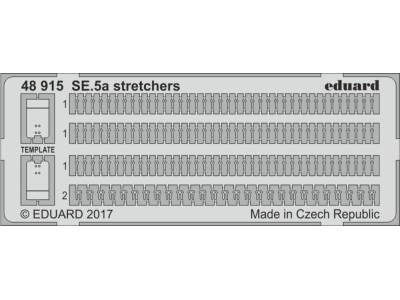SE.5a stretchers for Eduard 