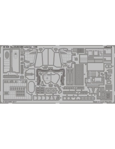 Su-25UB/UBK exterior for SMER 
