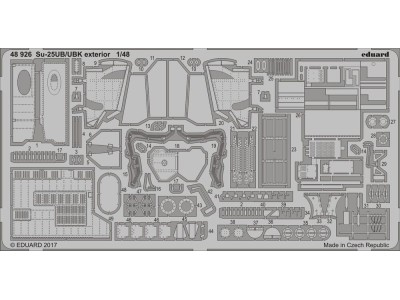 Su-25UB/UBK exterior for SMER 
