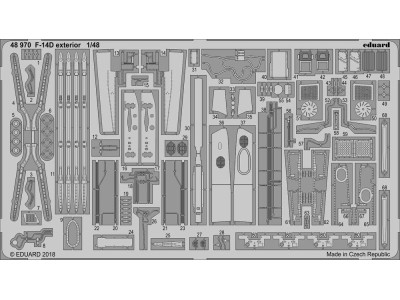 F-14D exterior for Tamiya 