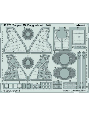Tempest Mk.V upgrade set for Eduard 