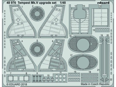 Tempest Mk.V upgrade set for Eduard 