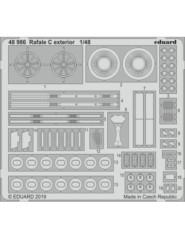 Rafale C exterior for Revell 