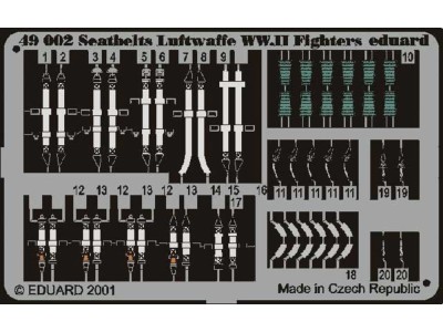 Sicherheitsgurte Luftwaffe WW II Fighter 