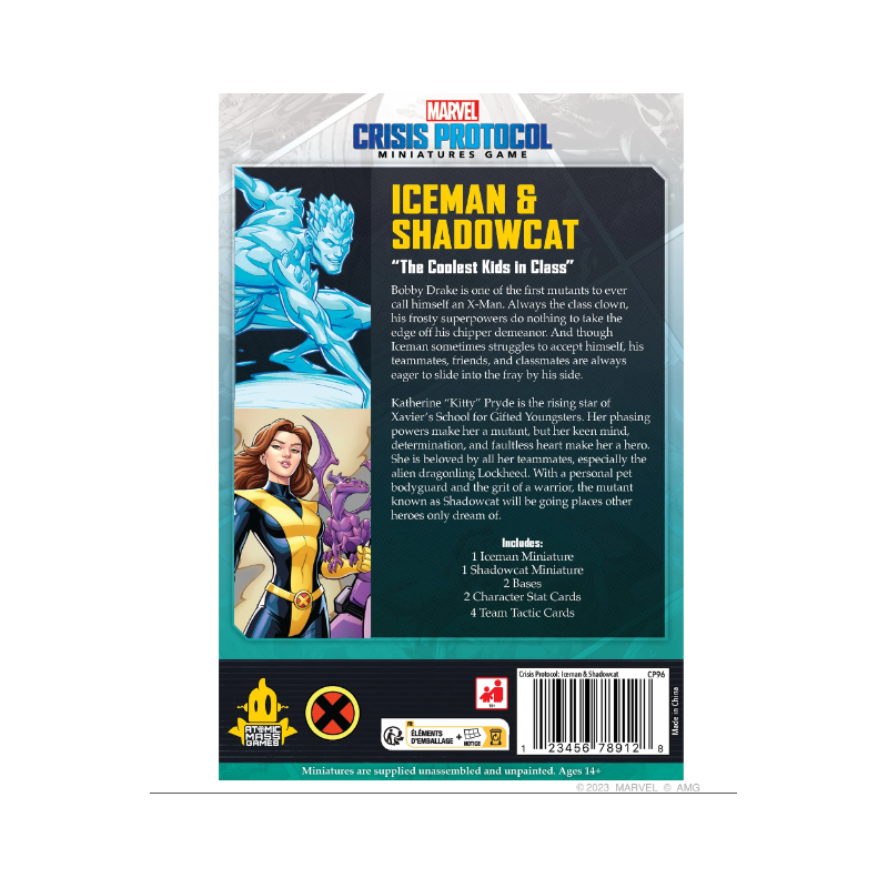 Marvel: Crisis Protocol - Iceman & Shadowcat