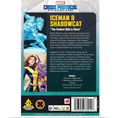 Marvel: Crisis Protocol - Iceman & Shadowcat