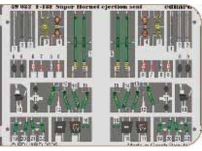 F-18E Super Hornet ejection seat für Hasegawa Bausatz 