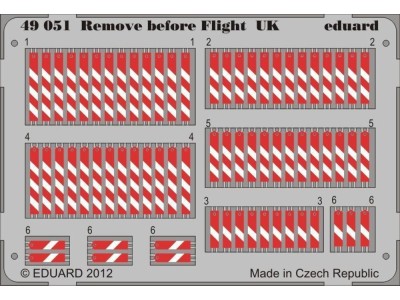 Remove before flight UK 